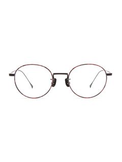 TOGA (Optical) Small / メガネ / マットブラック/レッド