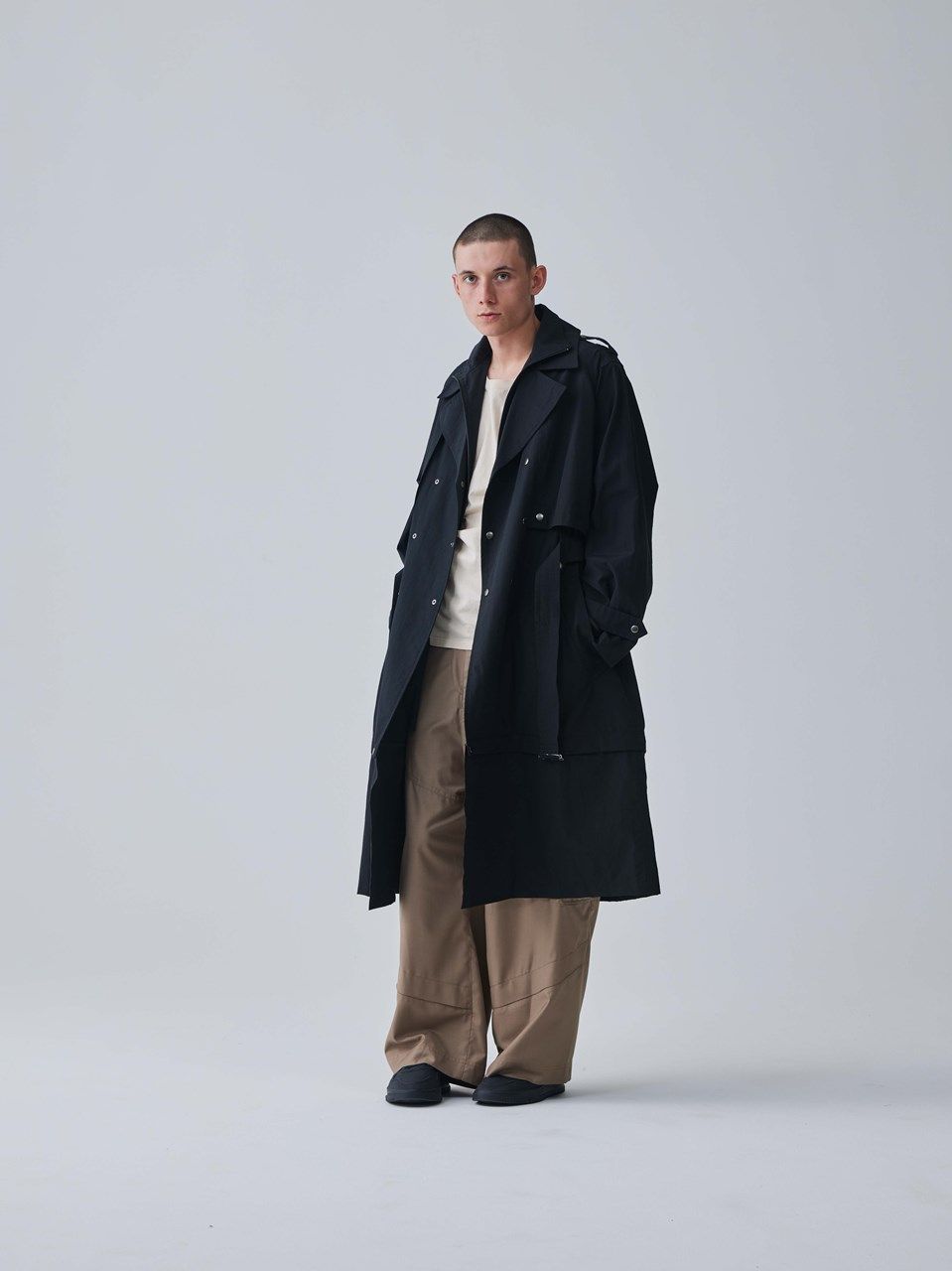 Iroquois   《予約品.先着限り》LAYERED TRENCH CO / トレンチコート