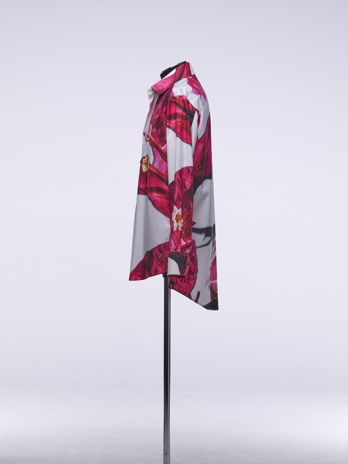 《予約品》 StandCollarFlareShirt / シャツ / ブーゲンビリア 【THE ONENESS】