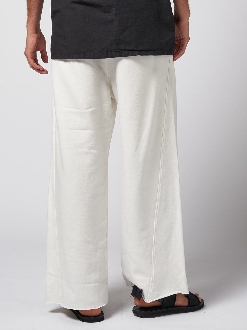 《予約品》 wide sweat slacks pants / ワイドスラックス / ホワイト
