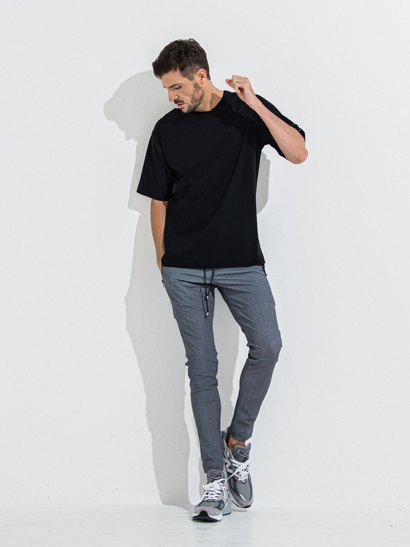 【予約品 】Johnson LINE PT / ジョンソンラインパンツ / チェックブラック