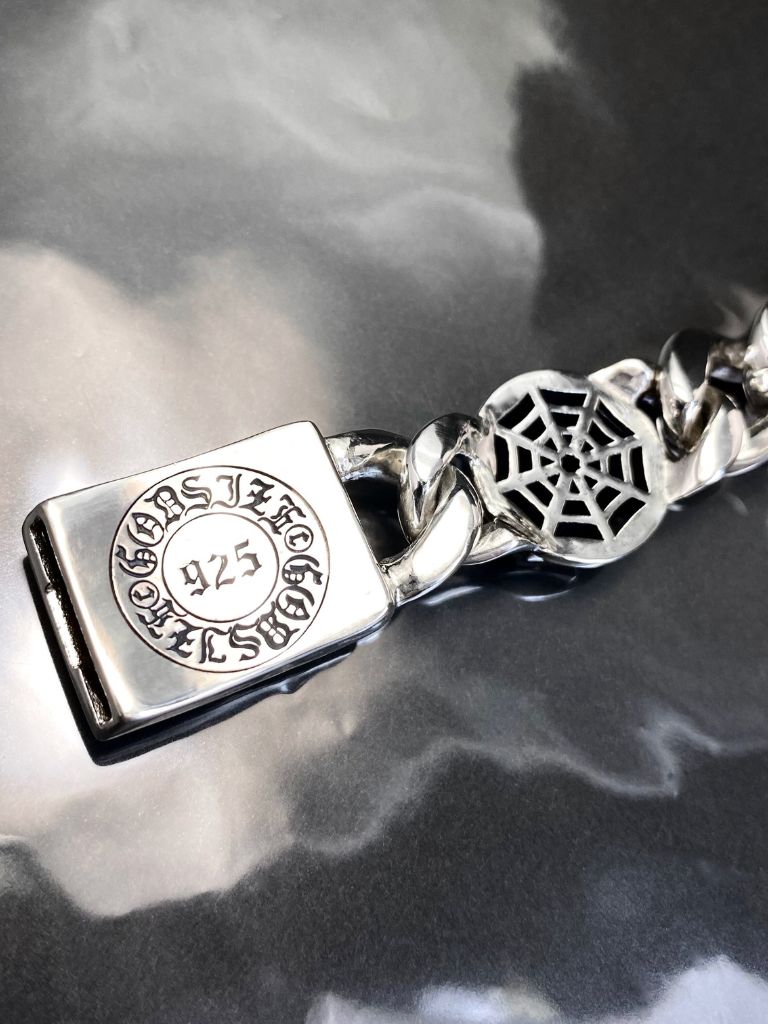 《受注生産》 CHAIN BRACELET [SPIDER WEB] / スパイダーウェブチェーンブレスレット 【注文から2-3週間後入荷予定】