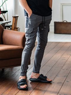《予約品3月3日18：00締め》 Darrell cargo PT / カーゴパンツ / チャコール