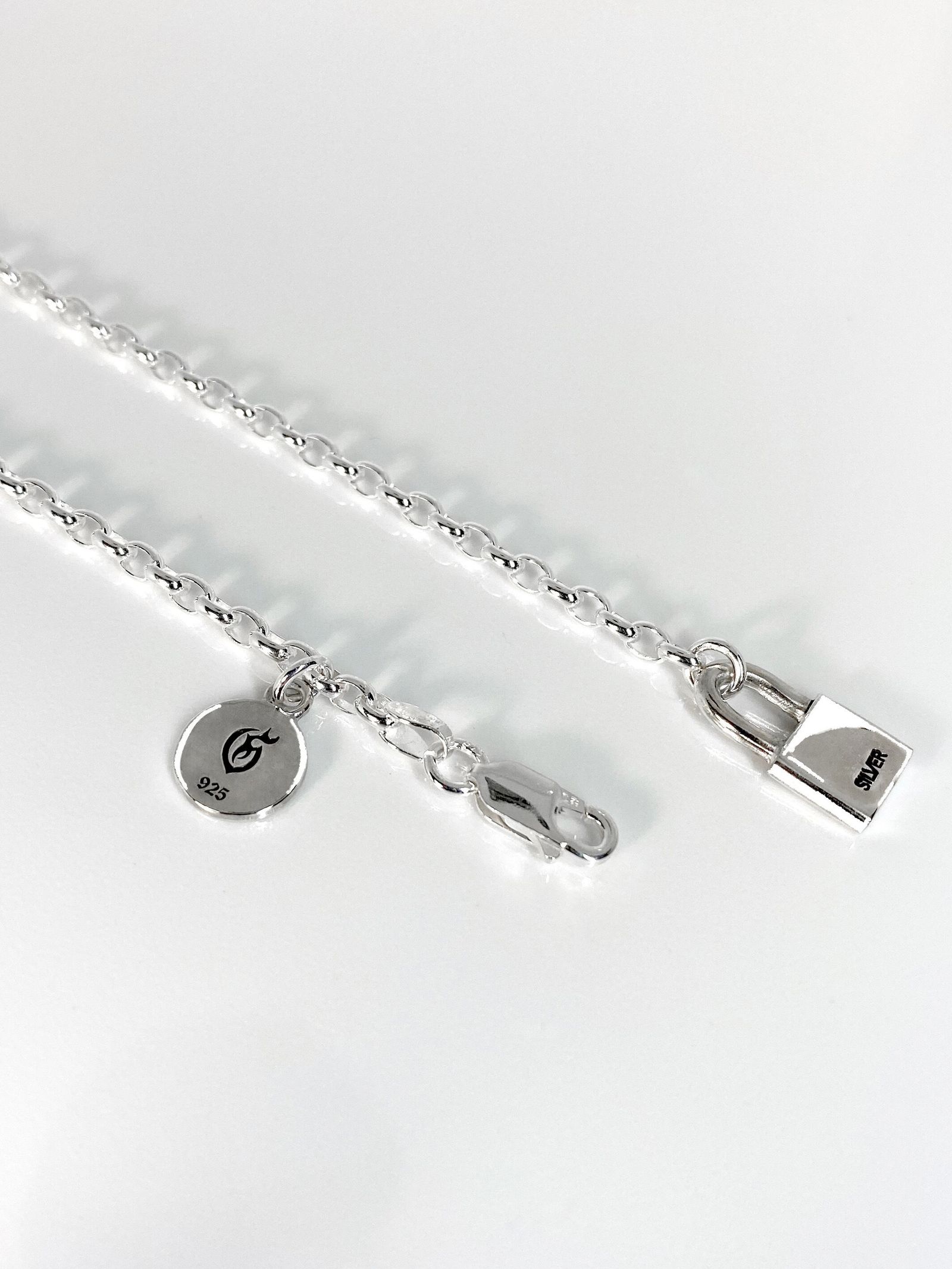 《受注生産》CHAIN NECKLACE #3 with GODSIZE® I.D. TAG 75 / ゴッドサイズ® #3 I.D.タグネックレスチェーン75 / 注文から2～3週間後入荷予定