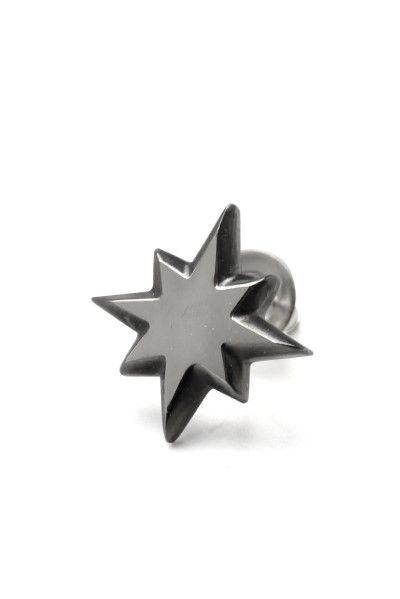 《予約受注品》 SUN CHARM PIERCED ピアス / SVBK 【IVXLCDM】 ご注文から約1ヶ月後に出荷