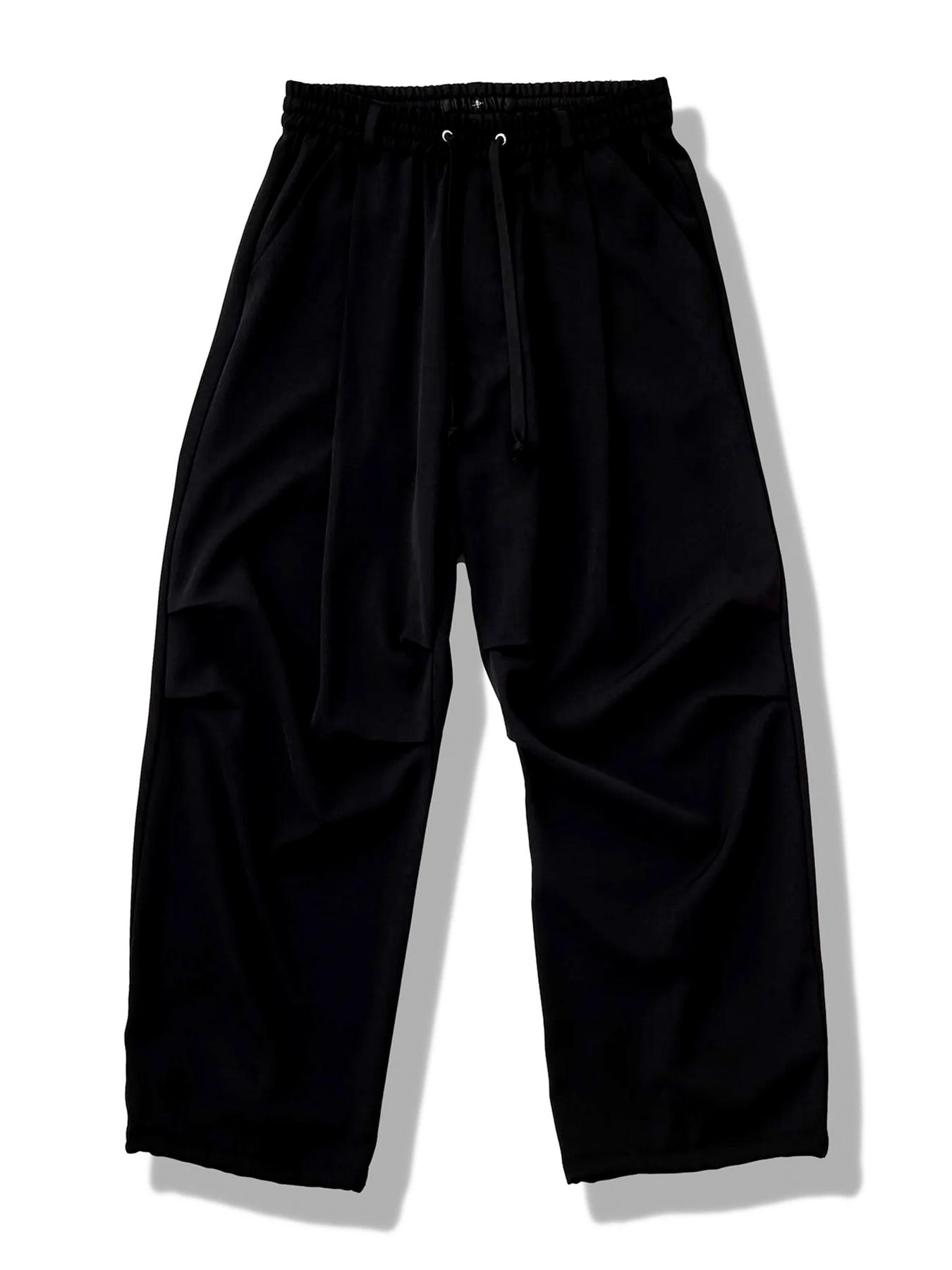 イージーバギーパラシュートトラウザーズ / ブラック【NO ID.】