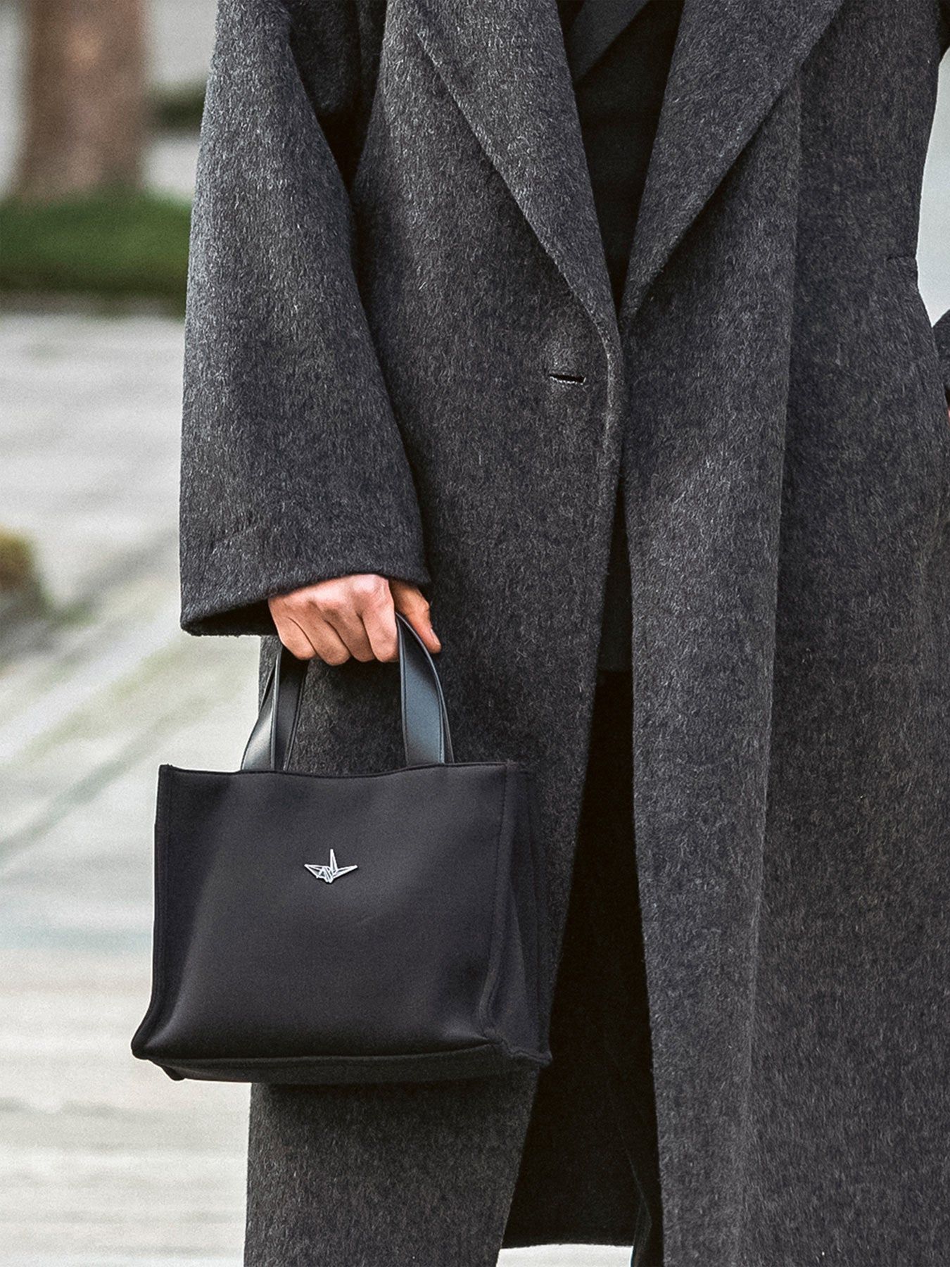 NEOPRENE MINI BAG / ネオプレーンミニトートバッグ / ブラック