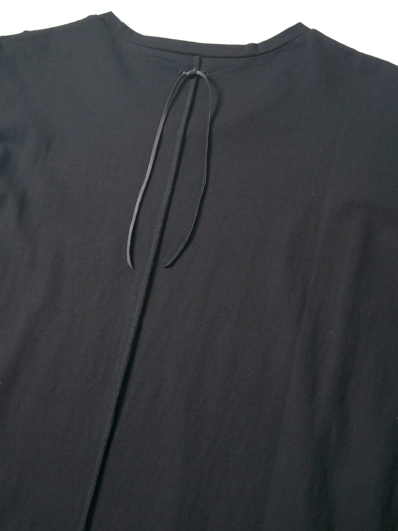 接触冷感 ガス強撚天竺 H/S T シャツ / H/S T-Shirts / ブラック 【STRUM】