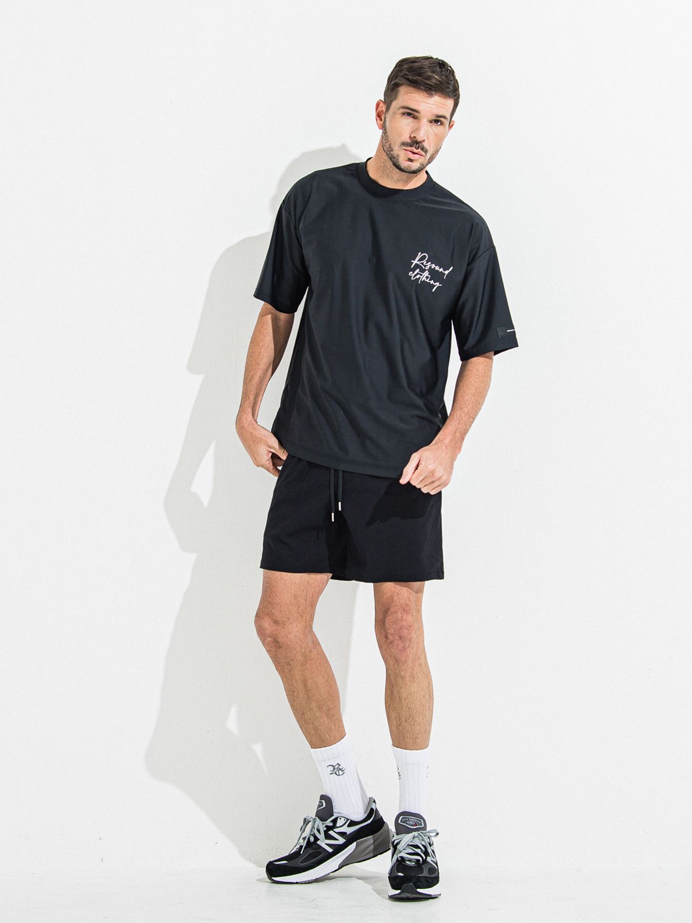 ID RASH OVER T / ラッシュガード IDオーバーサイズTシャツ / ブラック