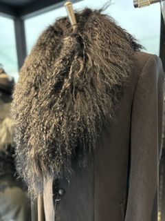 Tibetan lamb fur Detachable collar リアルファーネックマフラー単品【ys Yuji SUGENO】