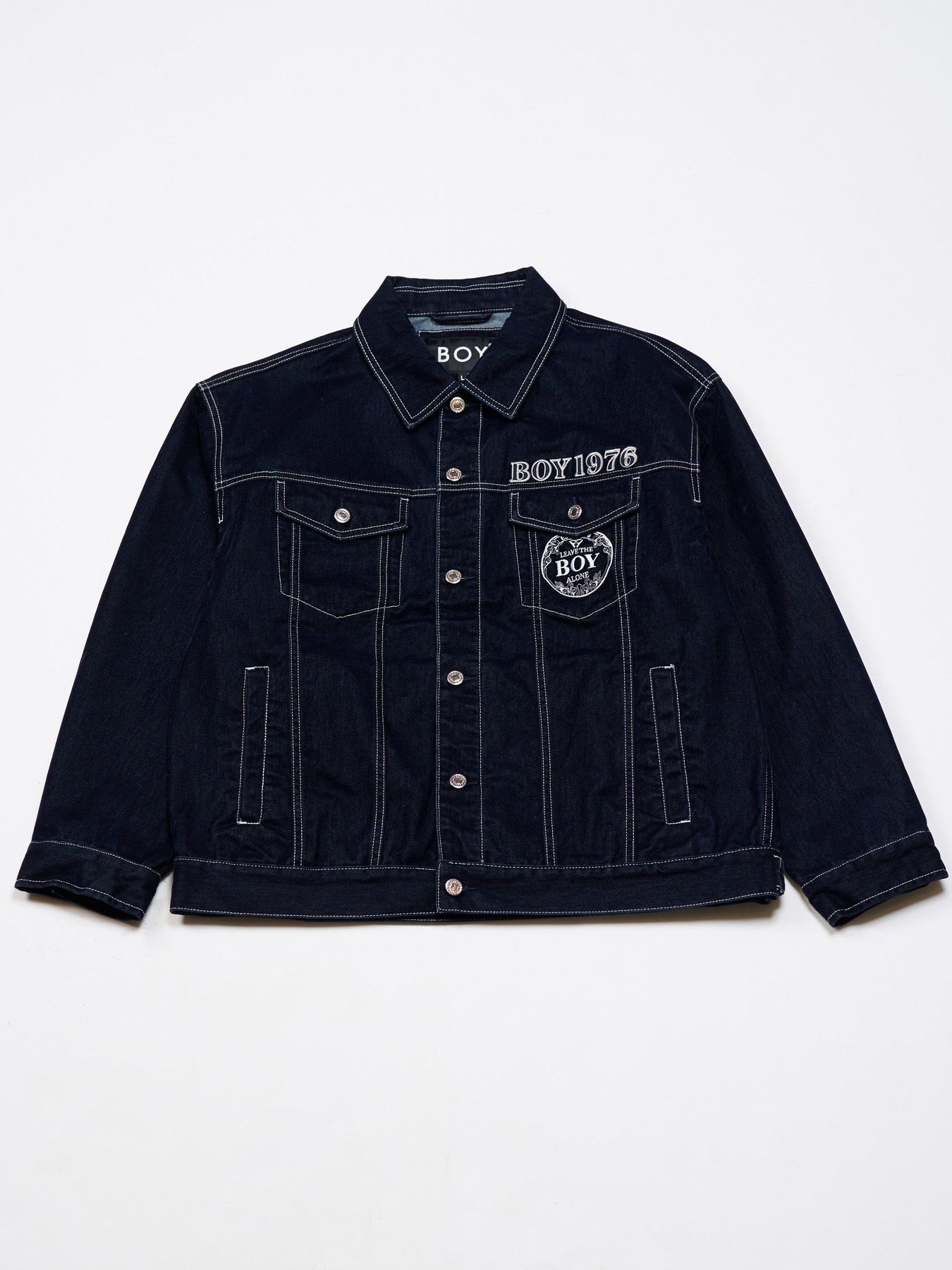 BOY 1976 FLOCKY DENIM JAKET / デニムジャケット / ネイビー