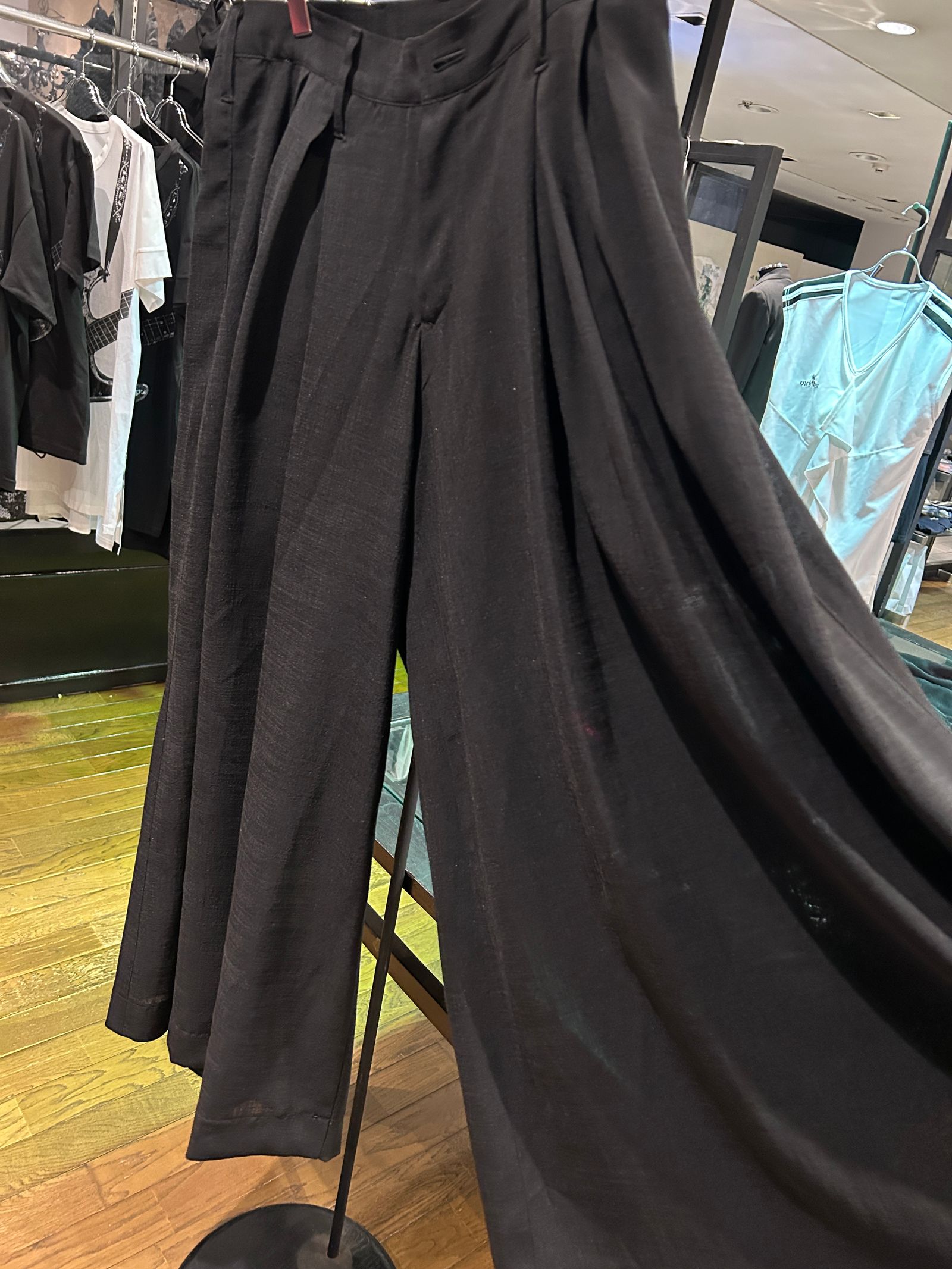 【予約品 5月18日(日) 締切】Drape Slacks / ドレープスラックス / ブラック