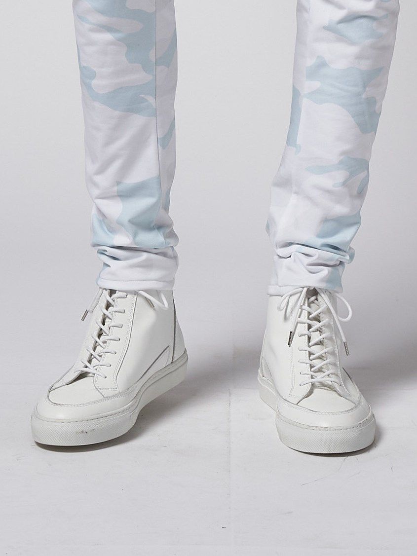 wjk - 《予約品》 back zip sneaker / ハイカット・スニーカー