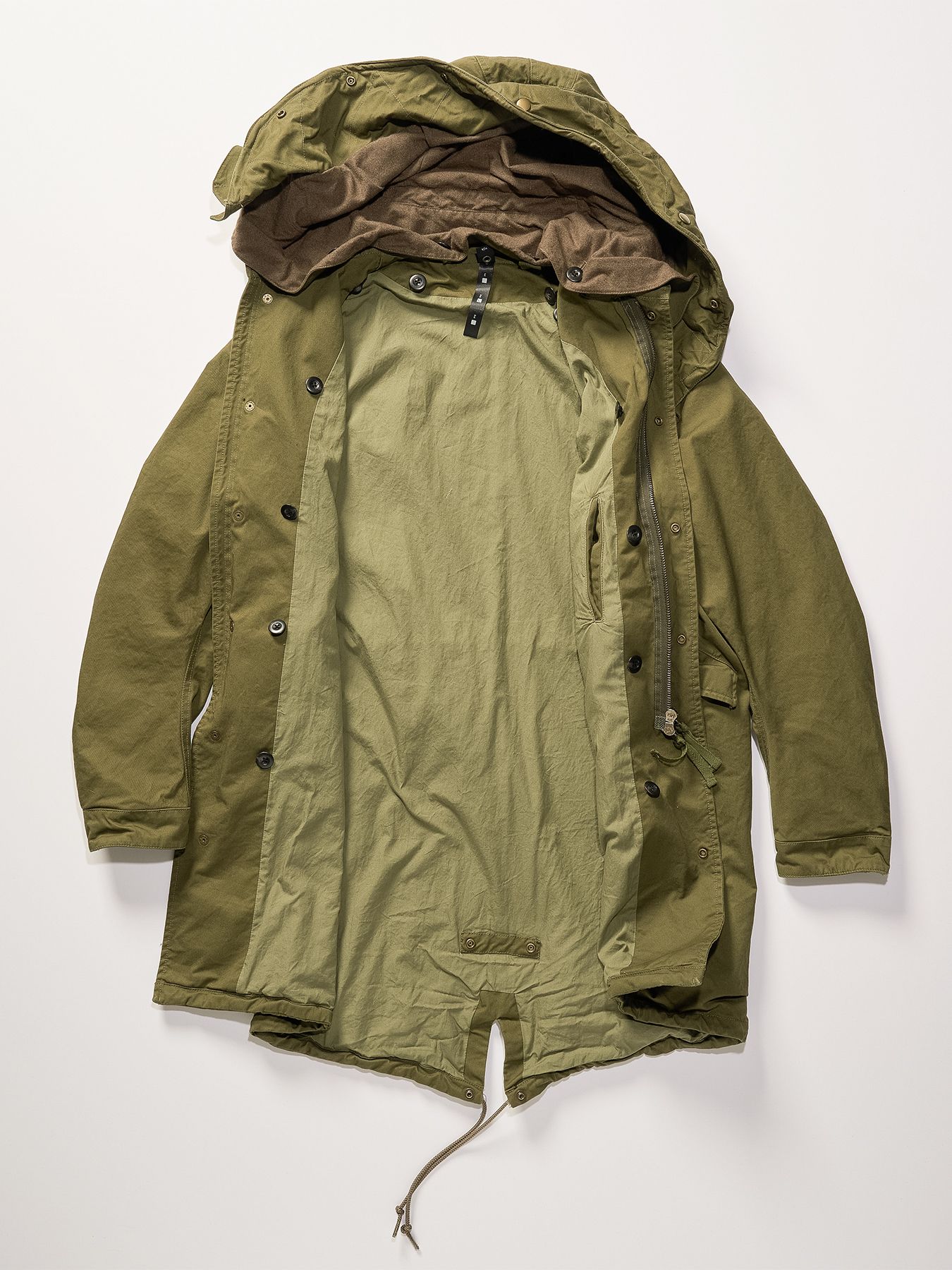 【予約品 】M65 fishtail parka / M65フィッシュテールパーカ / カーキ