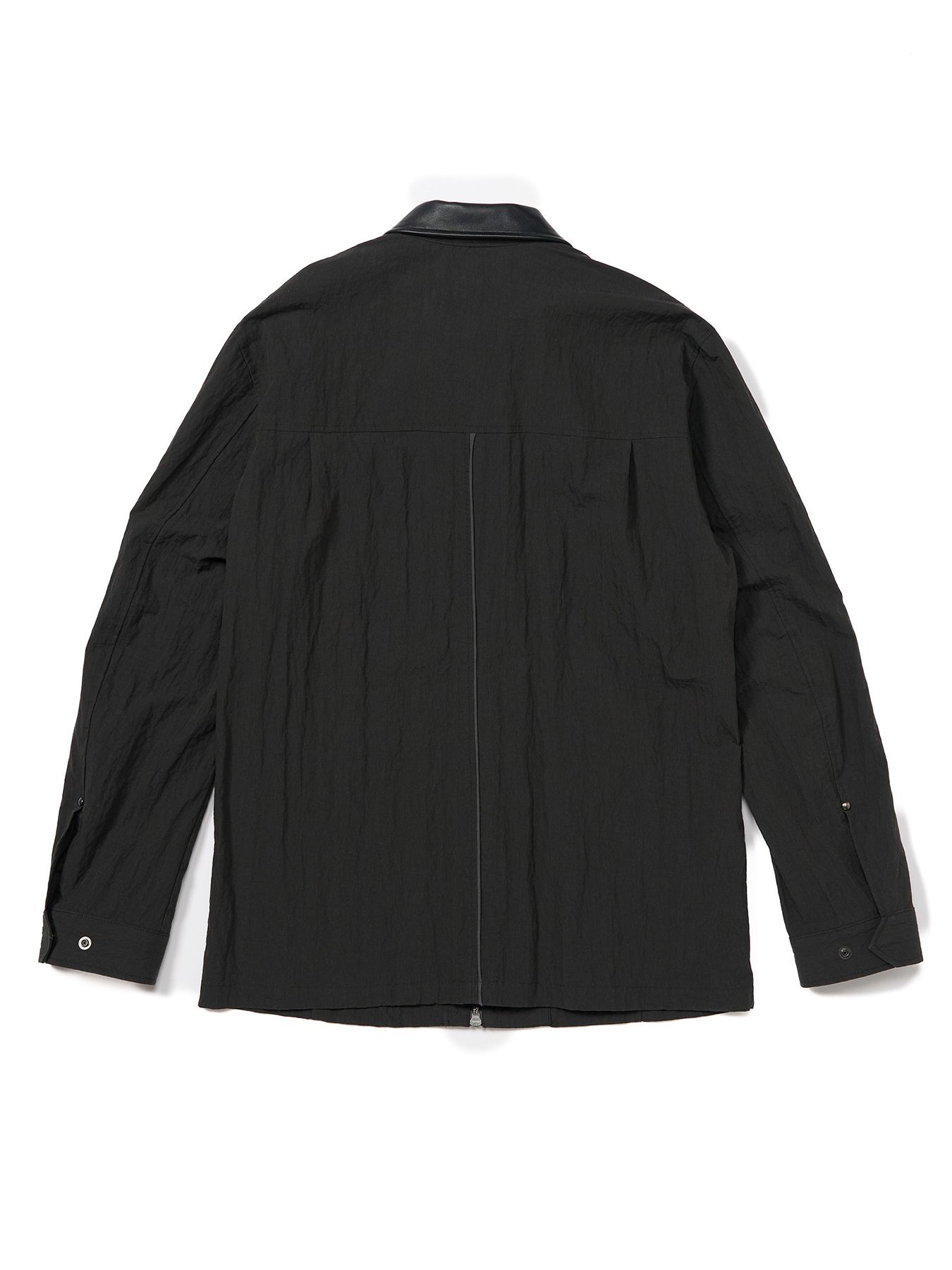 【予約品 9月23日(火) 締切】zip coverall jacket / ジップ カバーオール ジャケット / チャコールブラック
