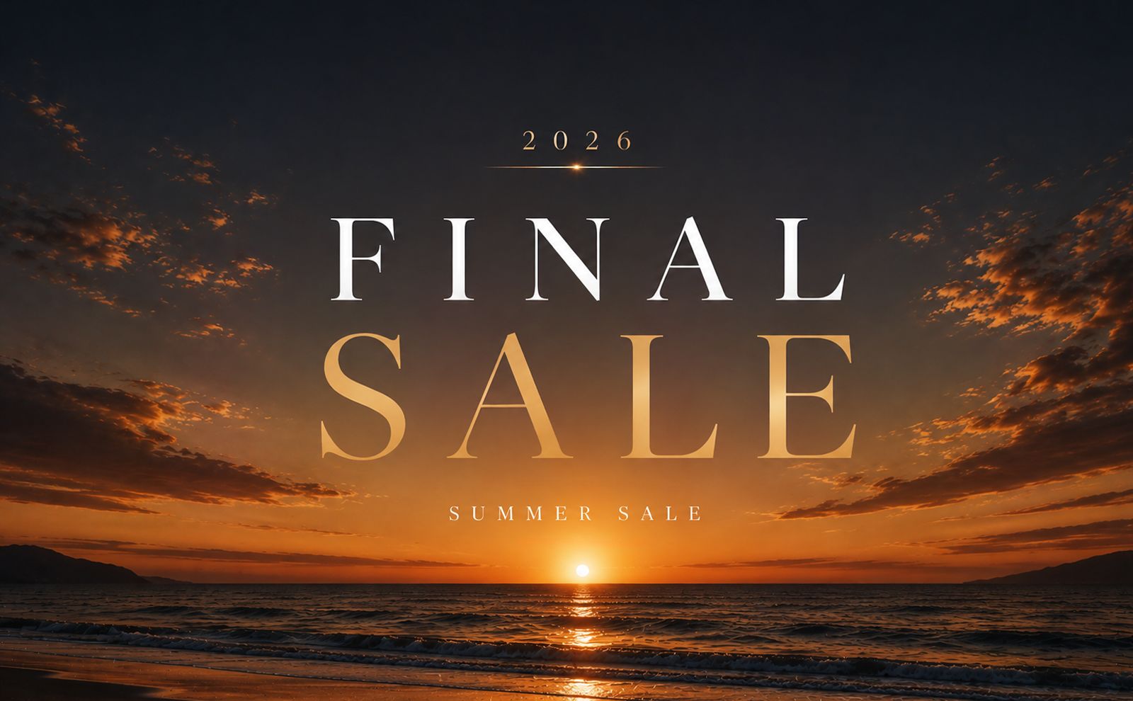 FINAL SALE 開催中！