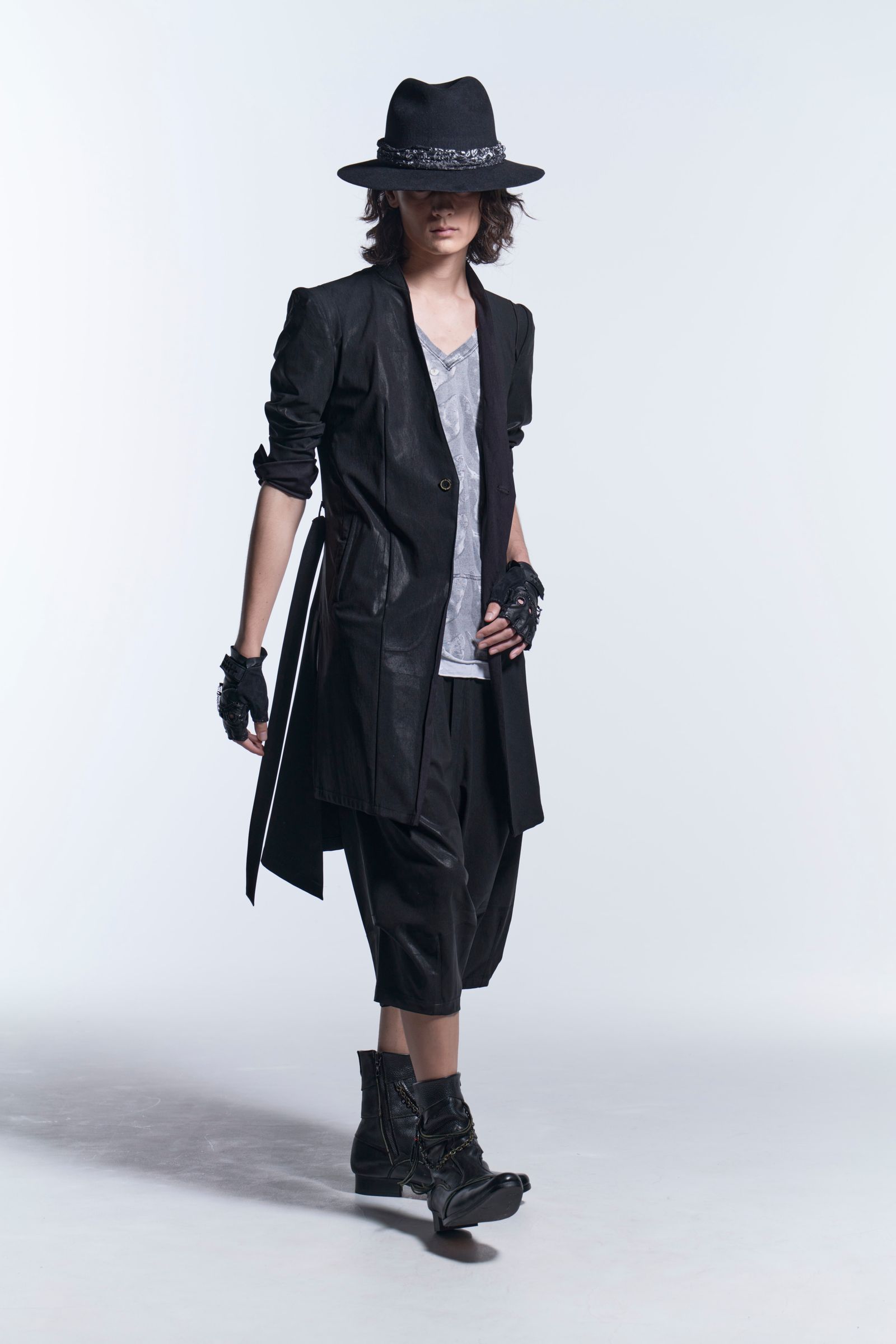 kiryuyrik - 《予約品7/31締切》コラボ Collarless Flare Jacket