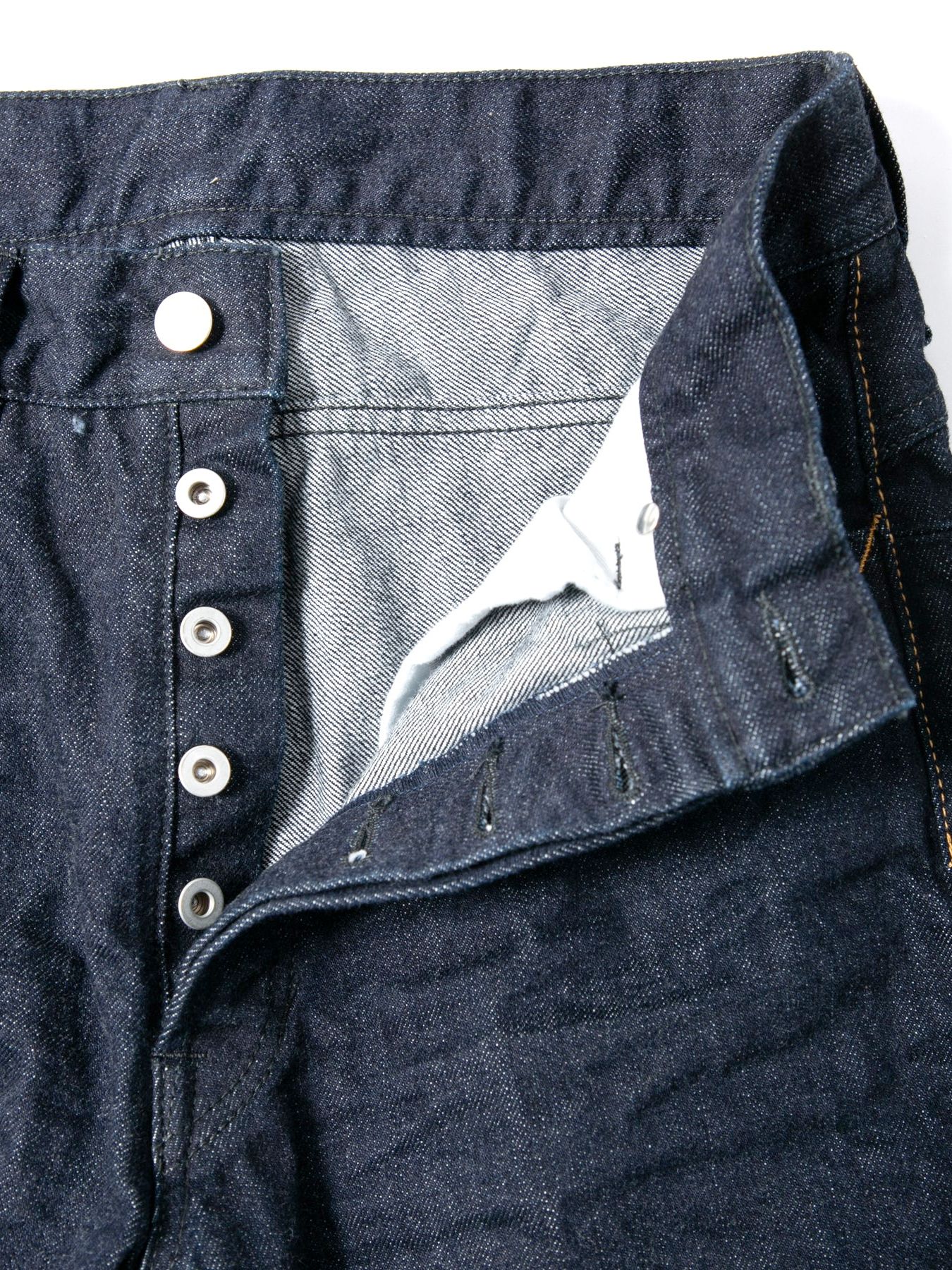 【予約品 4月6日(月) 締切】14oz Deep Blue Heavy Selvage Denim Regular Straight Jeans / 14oz ディープブルー ヘビーセルヴィッチ デニム レギュラーストレート / 1977 / インディゴ（ワンウォッシュ）