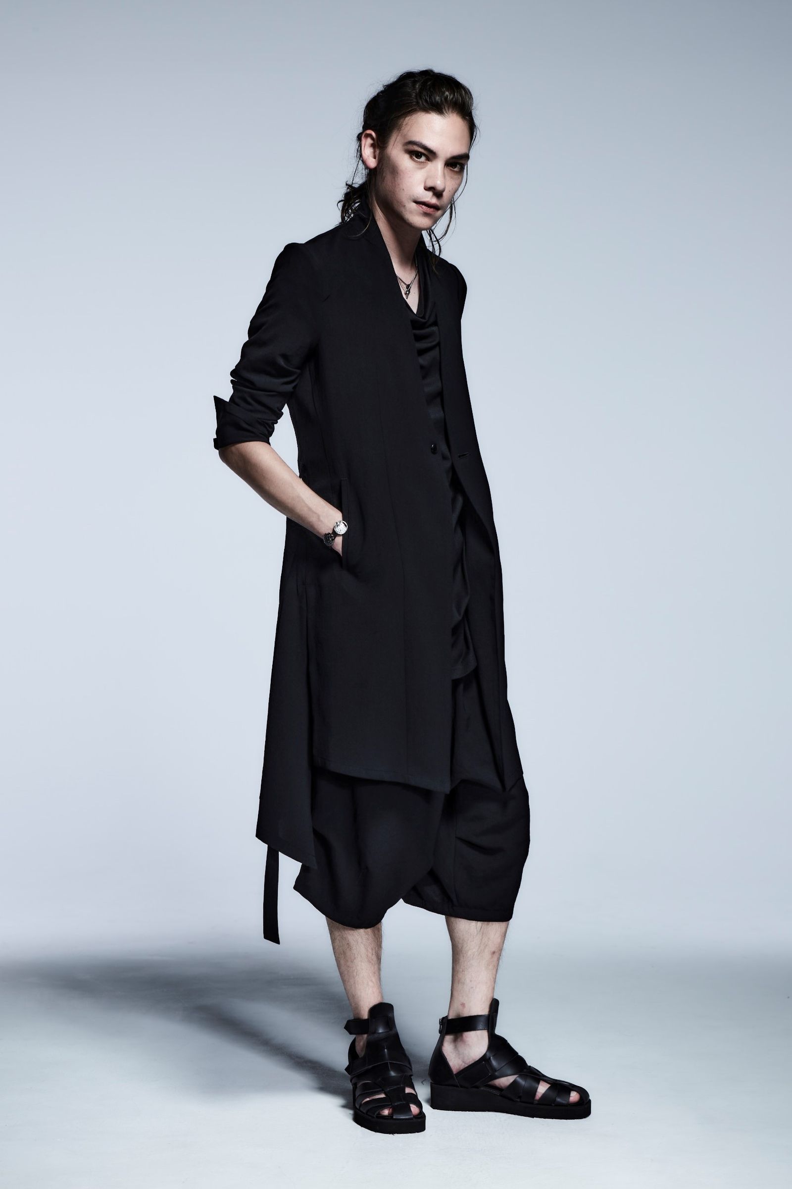 《予約品》 SaruelLoosePants VintageTwill / Black 【kiryuyrik】 2月入荷予定
