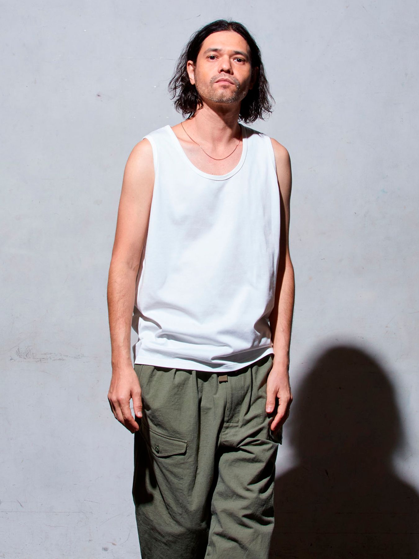 【予約品 11月9日(月) 締切】SMOOTH TANK / スムースタンクトップ / ホワイト