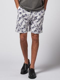 《予約品》 patterned shorts / ショートパンツ / ブラック
