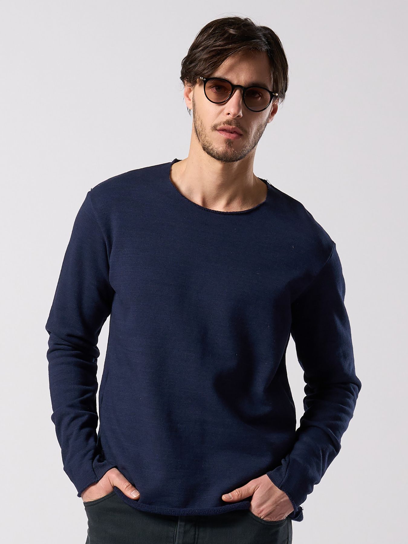 【予約品 4月19日(日) 18時締切】cut-off light sweatshirt / カットオフ ライト スウェットシャツ / インディゴ