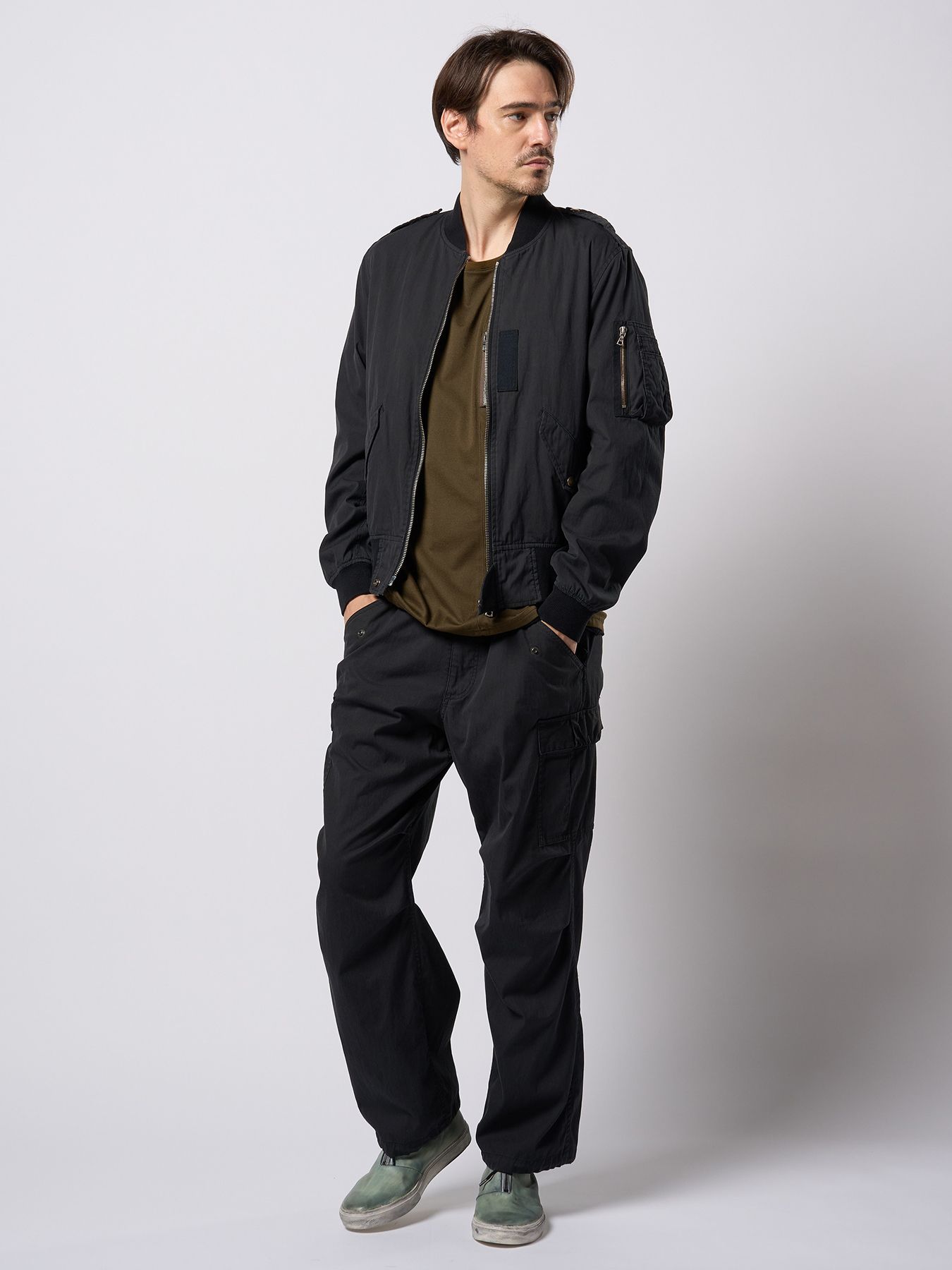 【予約品 9月23日(火) 締切】vintage L-2B / ヴィンテージ L-2Bジャケット / ブラック