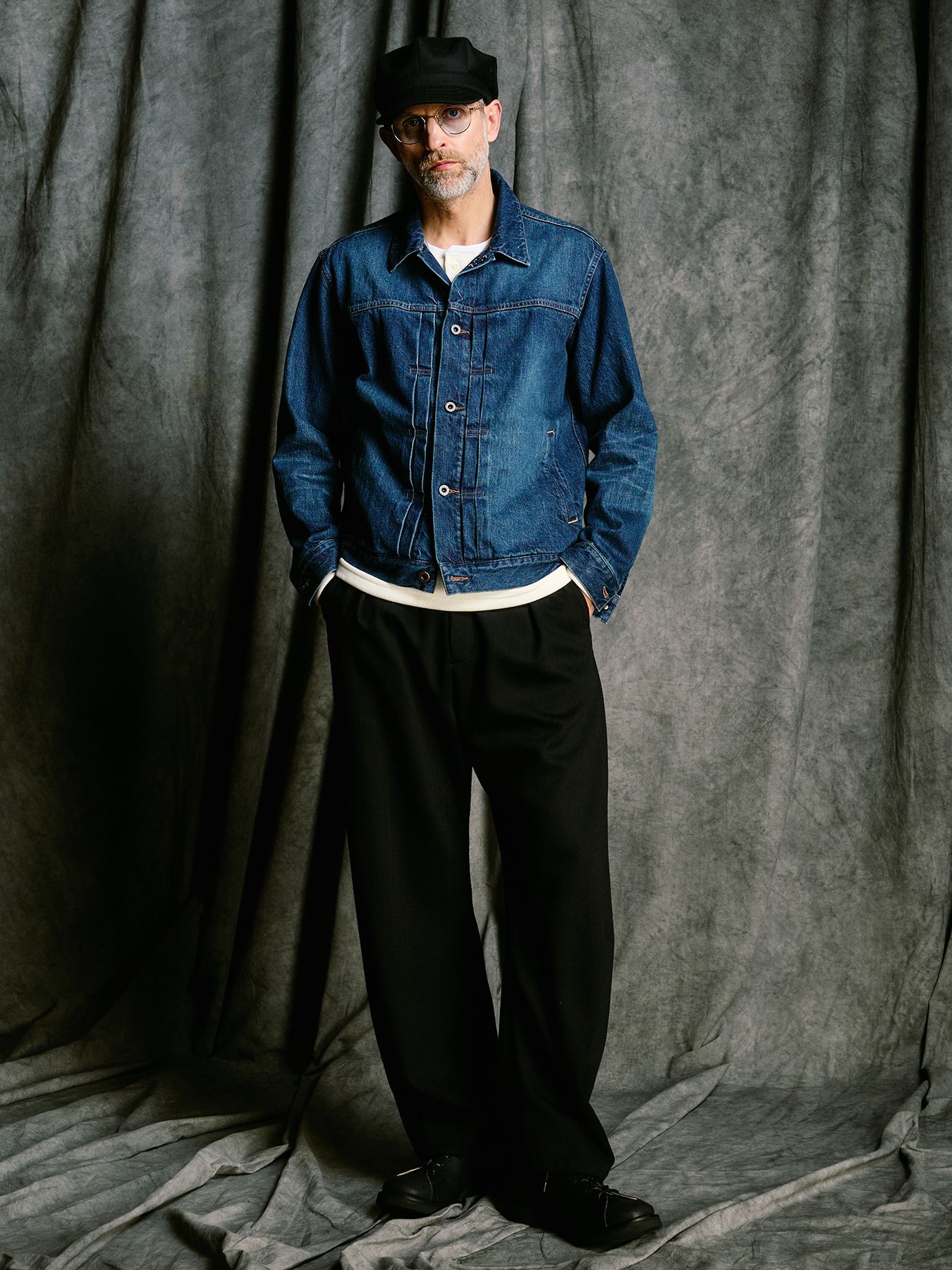 【予約品 4月19日(日) 18時締切】denim jacket type1 (used) / ユーズド加工 TYPE1 デニムジャケット / インディゴユーズド