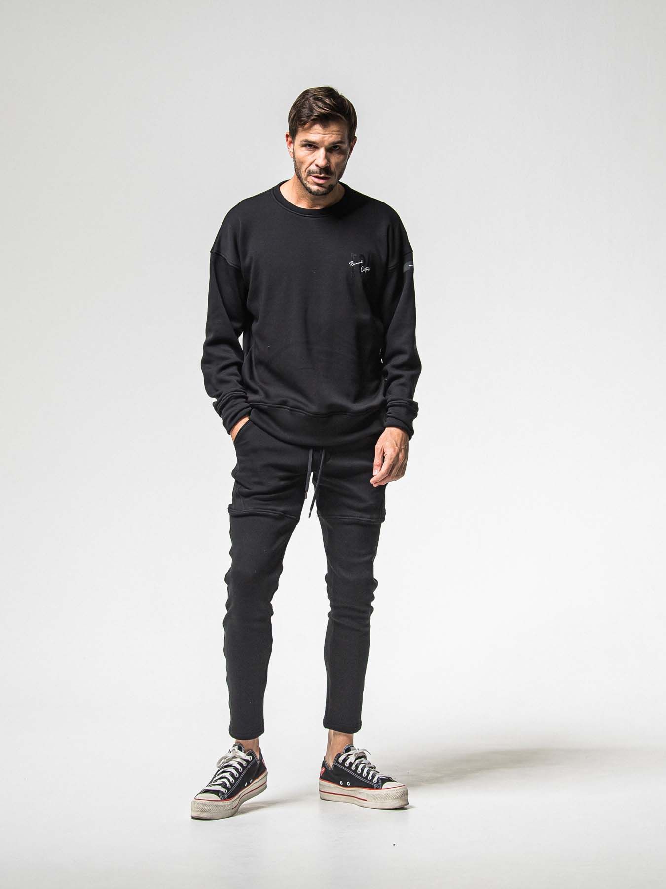 【予約品 】 VELOURS FLEECE TYLER PANTS / ベロアフリース タイラーパンツ / ブラック