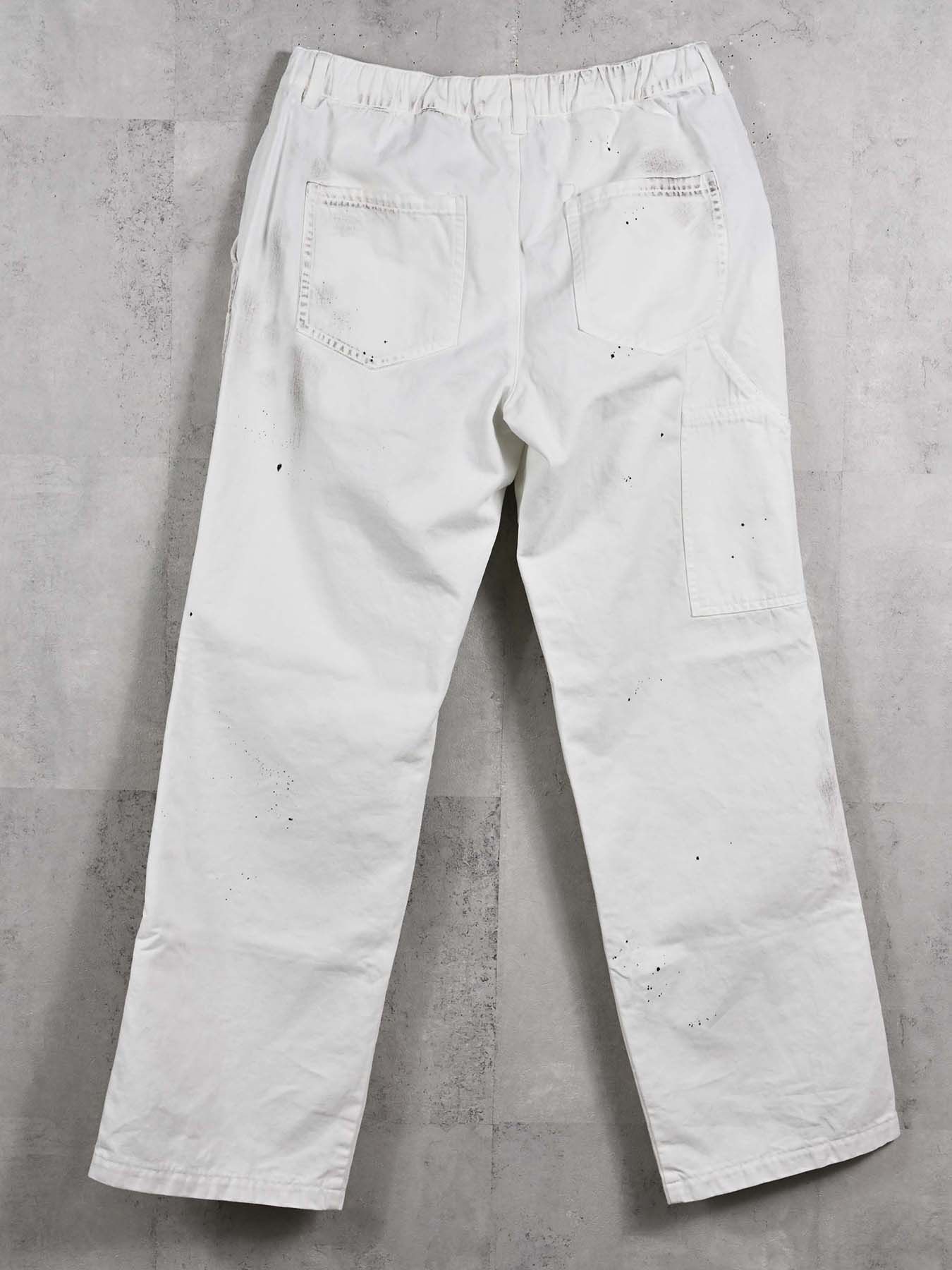 【予約品 11月16日(日) 締切】DOUBLE KNEE PT / ダブルニーワークパンツ / ホワイト