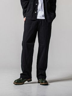 【予約品 11月16日(日) 締切】DOUBLE KNEE PT / ダブルニーワークパンツ / ブラック