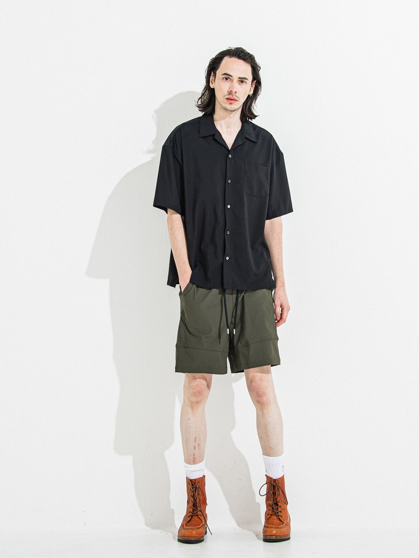 【予約品 】TYLER NYLON SHORTS / タイラー ナイロンショーツ / カーキ