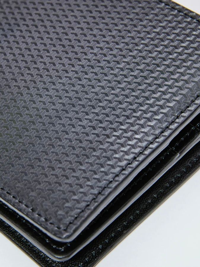 2つ折り財布  ジオメトリックBlack 【aniary】34-20000