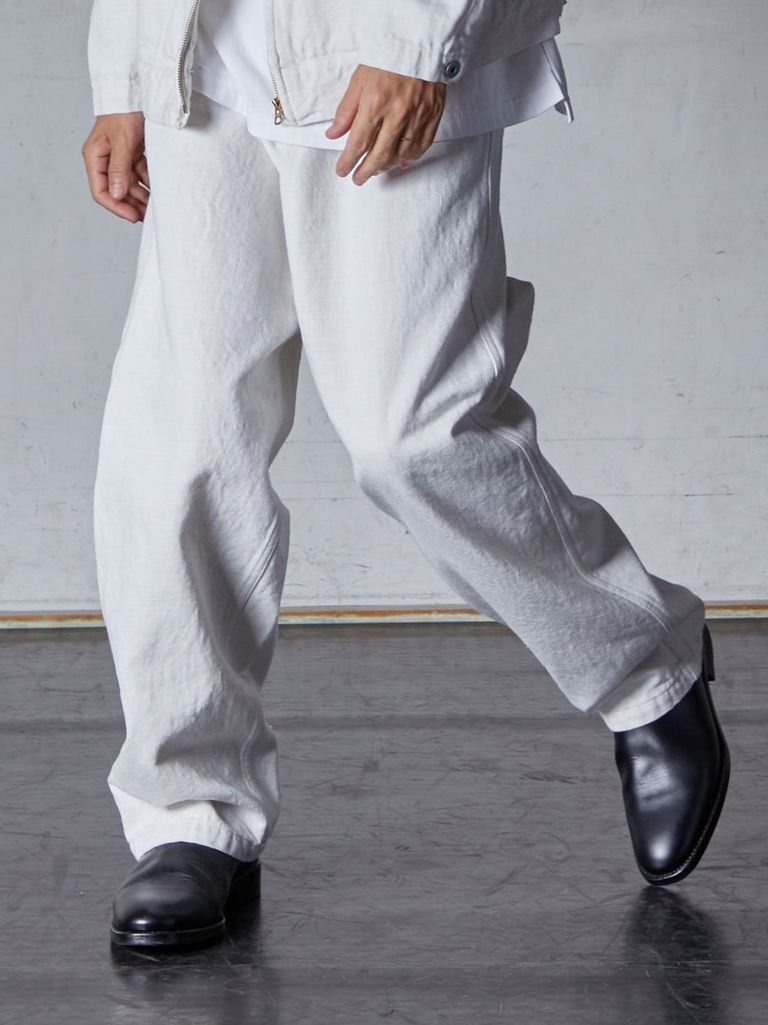 EGO TRIPPING - WOOLDENIM WORK TROUSERS / デニムトラウザーズ 