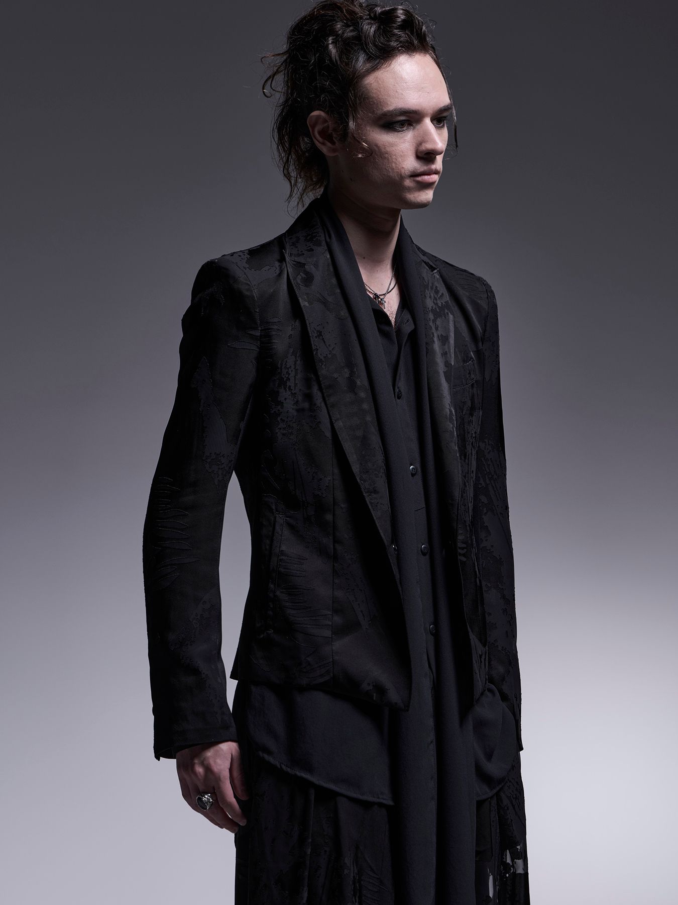 【予約品 7月13日(日) 締切】Stoal Shirt / ストールシャツ / ブラック