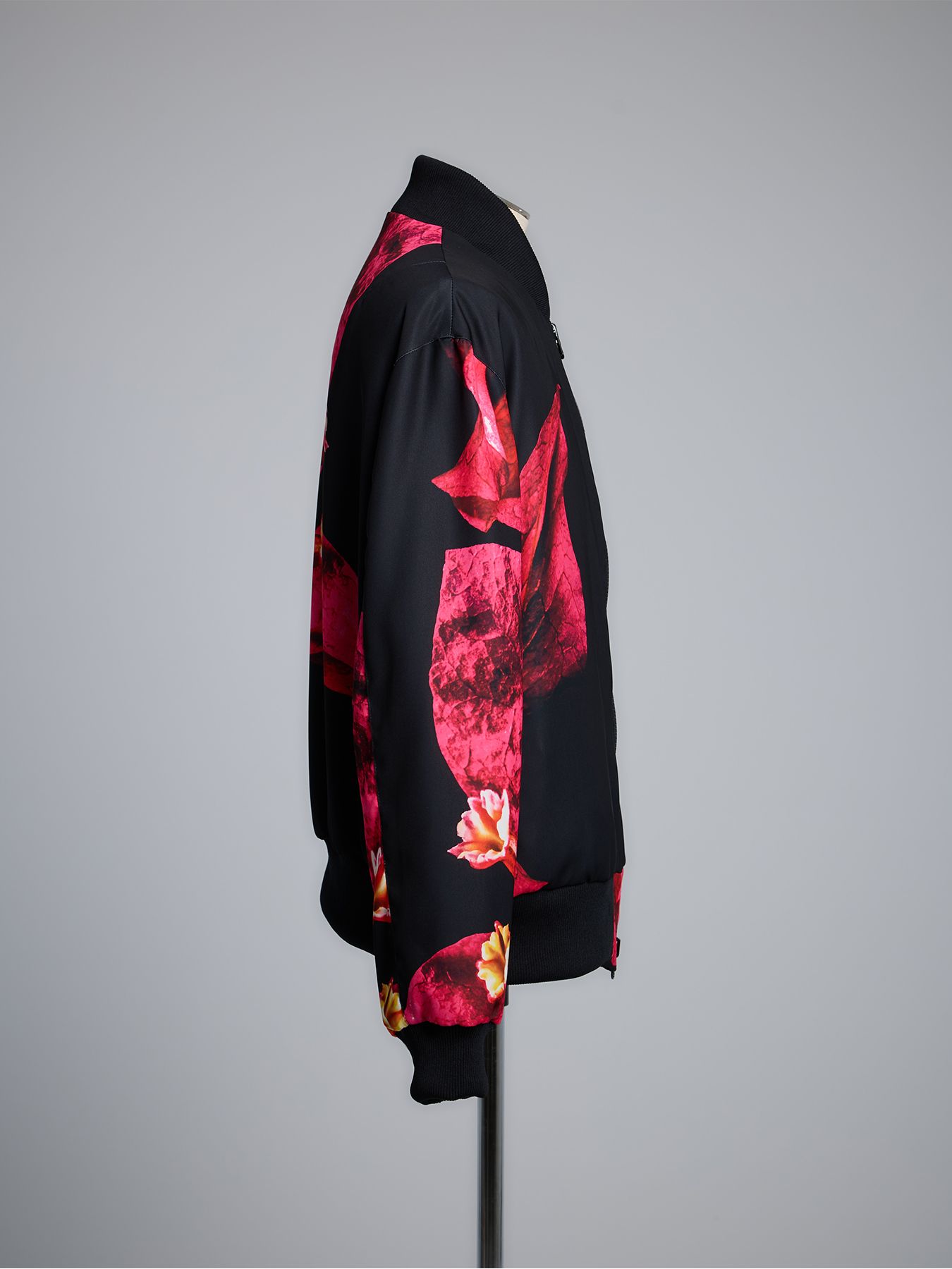 【予約品 5月18日(日) 締切】Reversible Bomber Jacket / リバーシブル ボンバージャケット / ブラック&ブラック刺繍