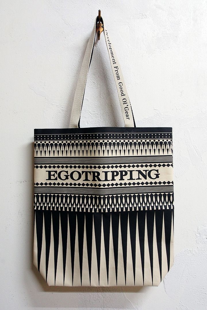 ARROWHEAD TOTE / ホワイト【EGO TRIPPING】