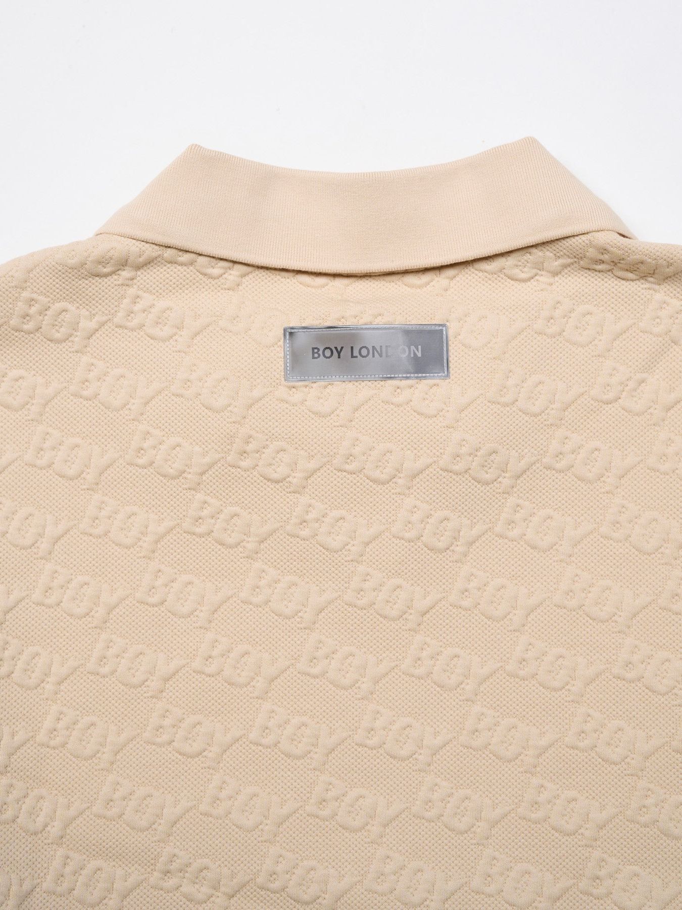 BOY MONOGRAM JACQUARD KNIT / ジャガードニット / カーキ
