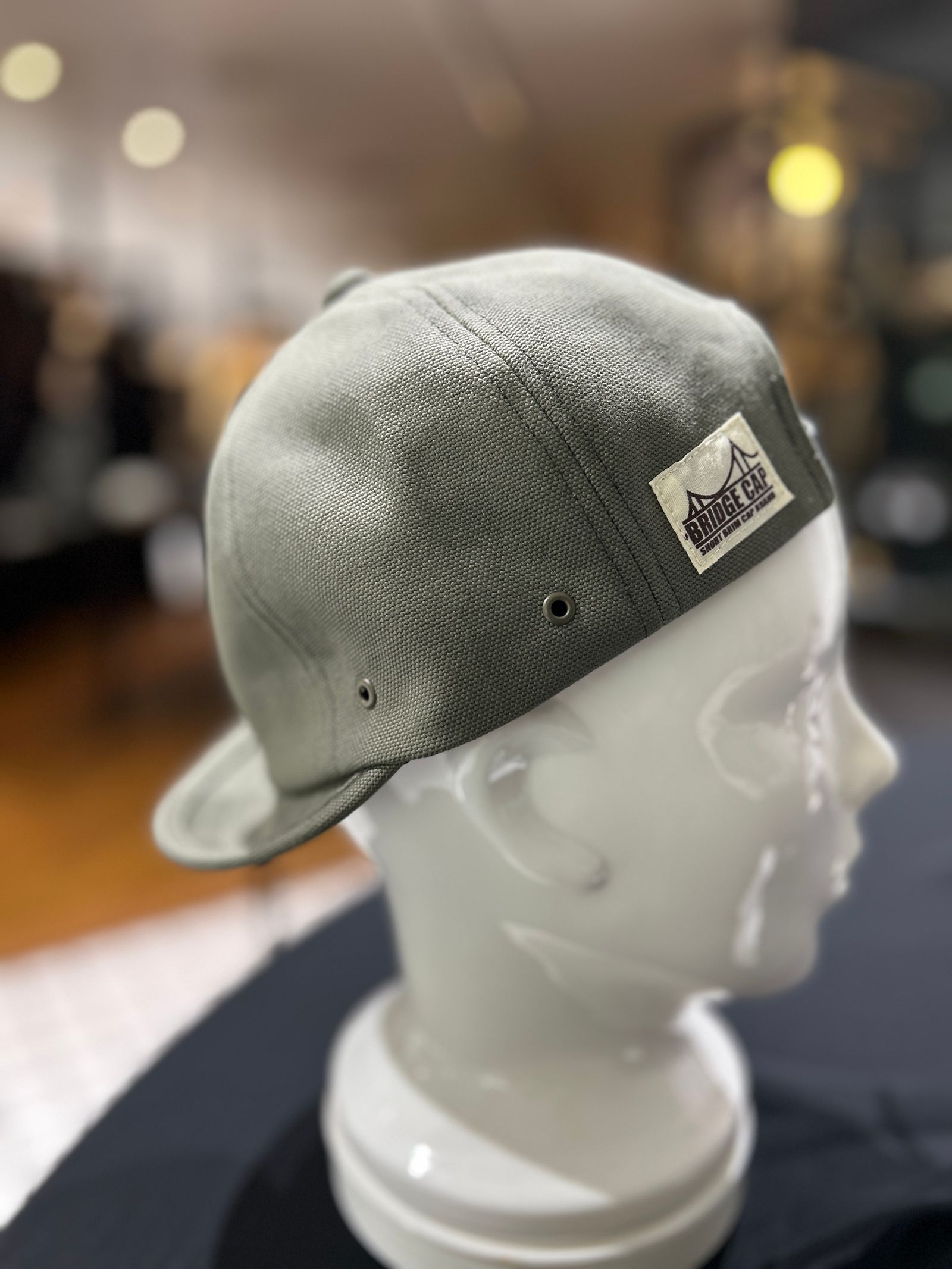 BRIDGE CAP TYPE2 OX（1251501） ブリッジキャップタイプ2 オックス カーキ【Mighty Shine】