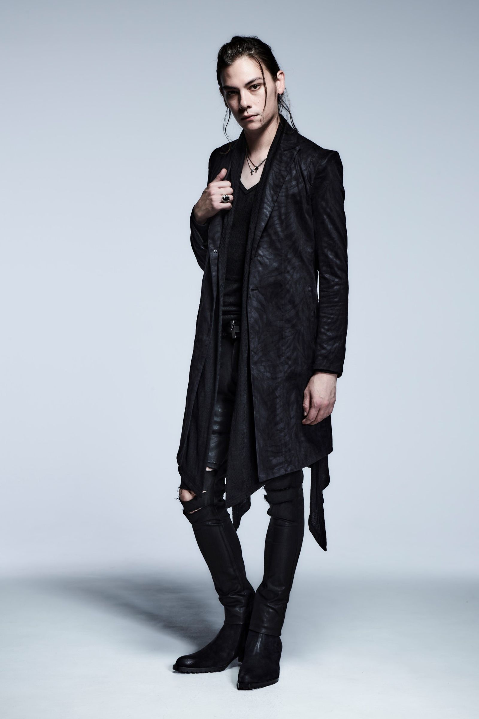 SlashPants CoatingTwill / Black 【kiryuyrik】