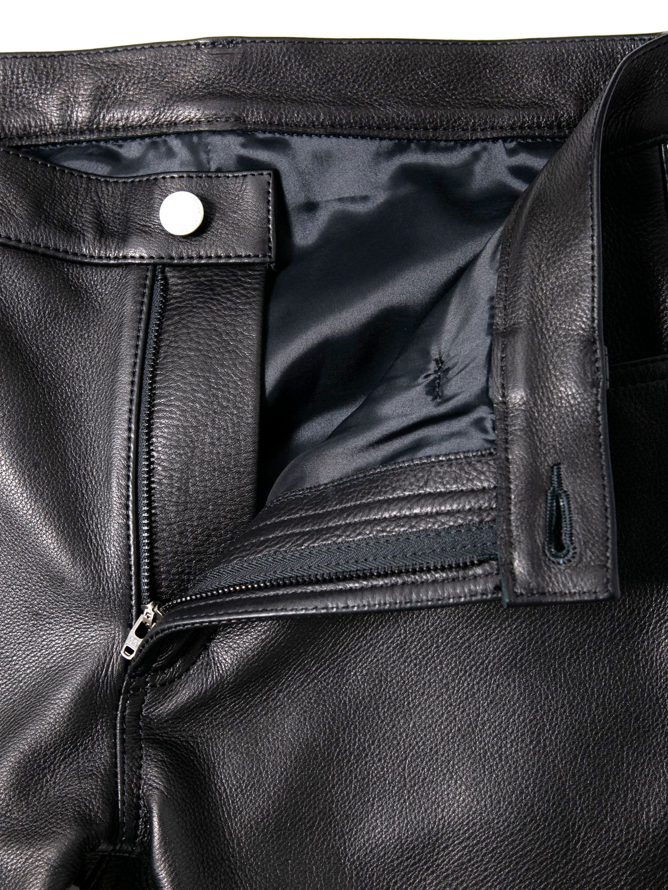 Japanese Washable Cow hide Five Pocket Pants / ジャパン ウォッシャブル カウハイド 5ポケットパンツ / LAD GEAR