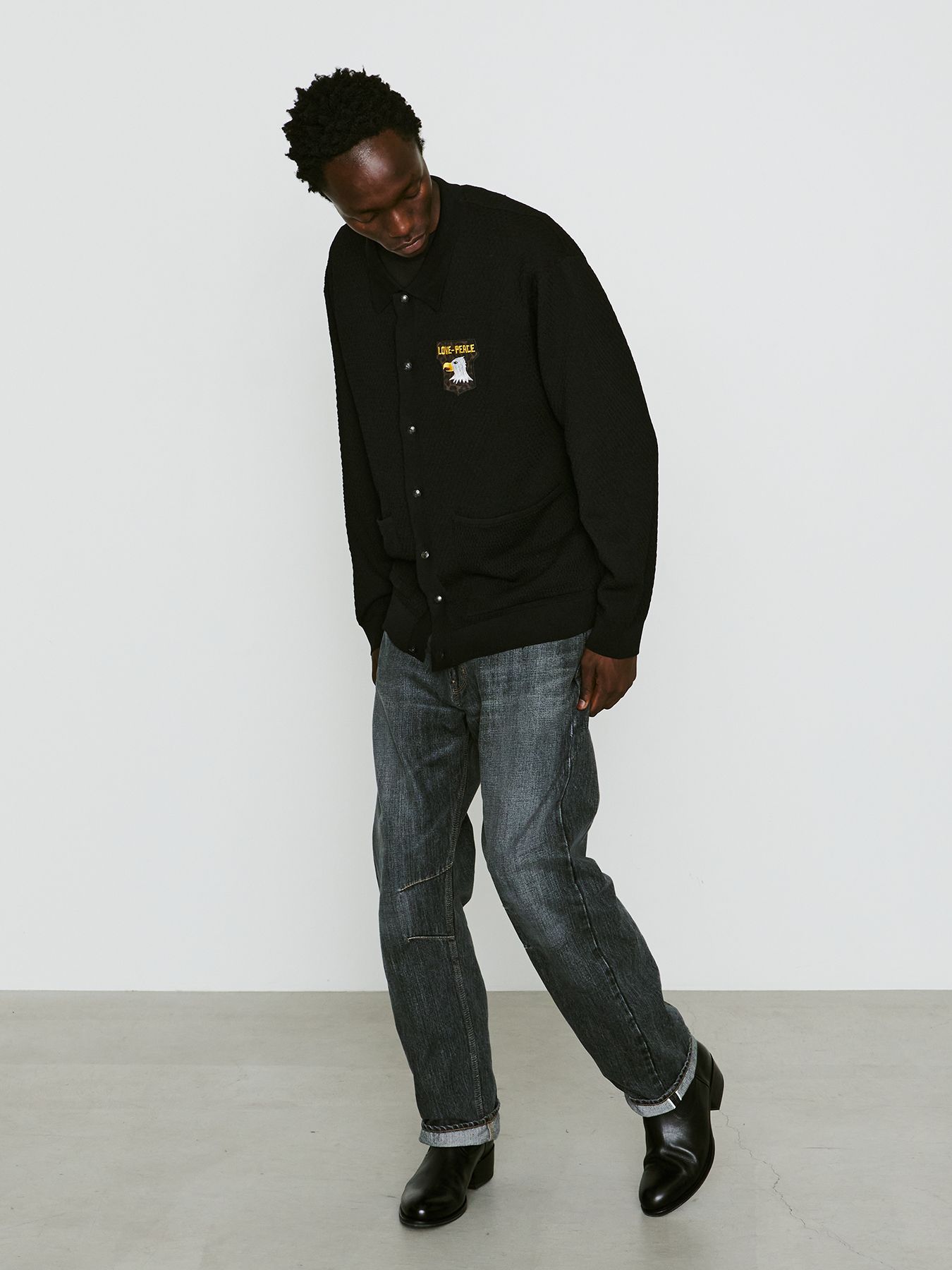 【予約品 8月10日(日) 締切 】VINTAGE DENIM PT / ヴィンテージ デニムパンツ / ブラック
