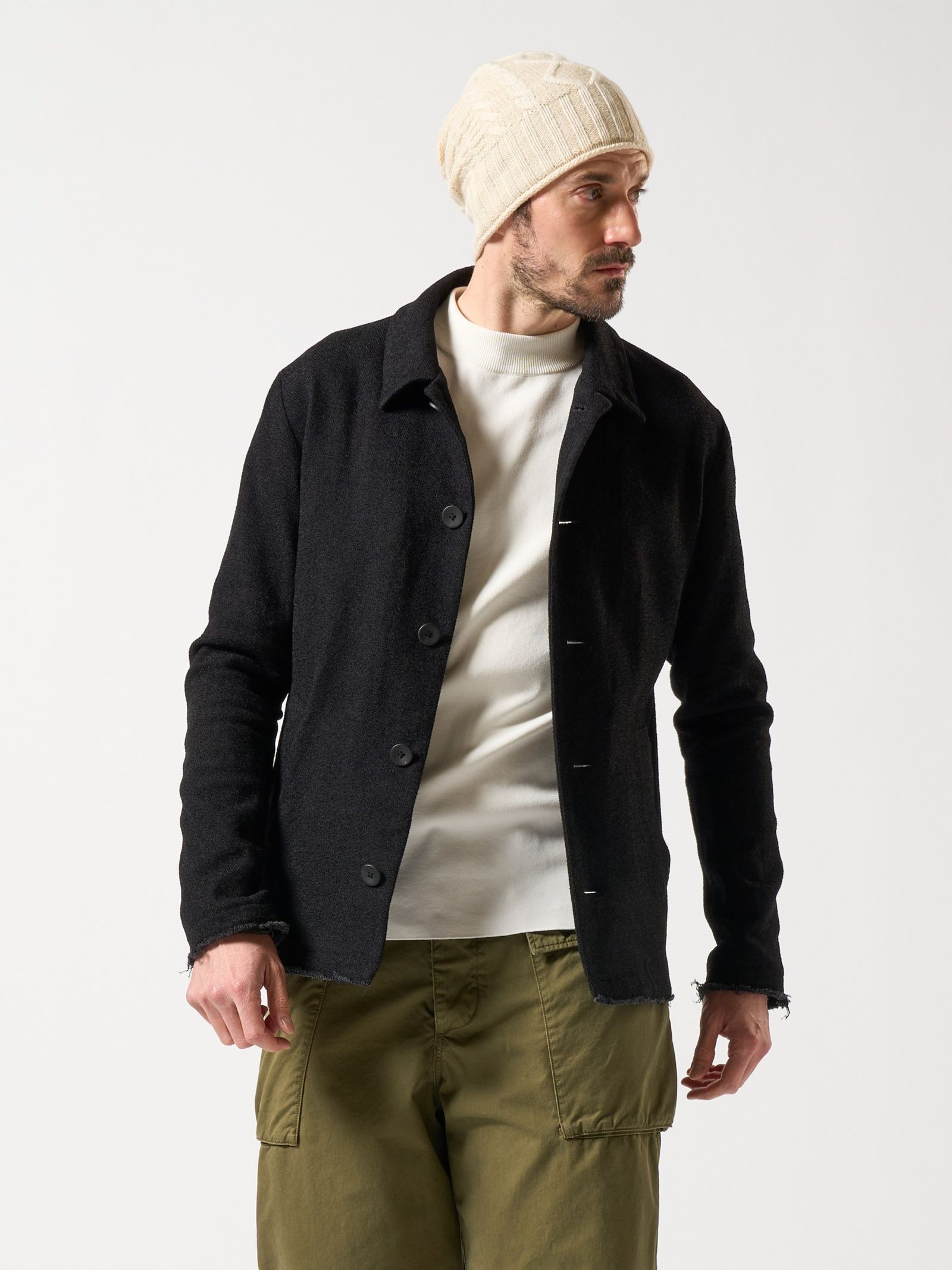 【予約品】 workers jacket / ブルゾン / ダークチャコール