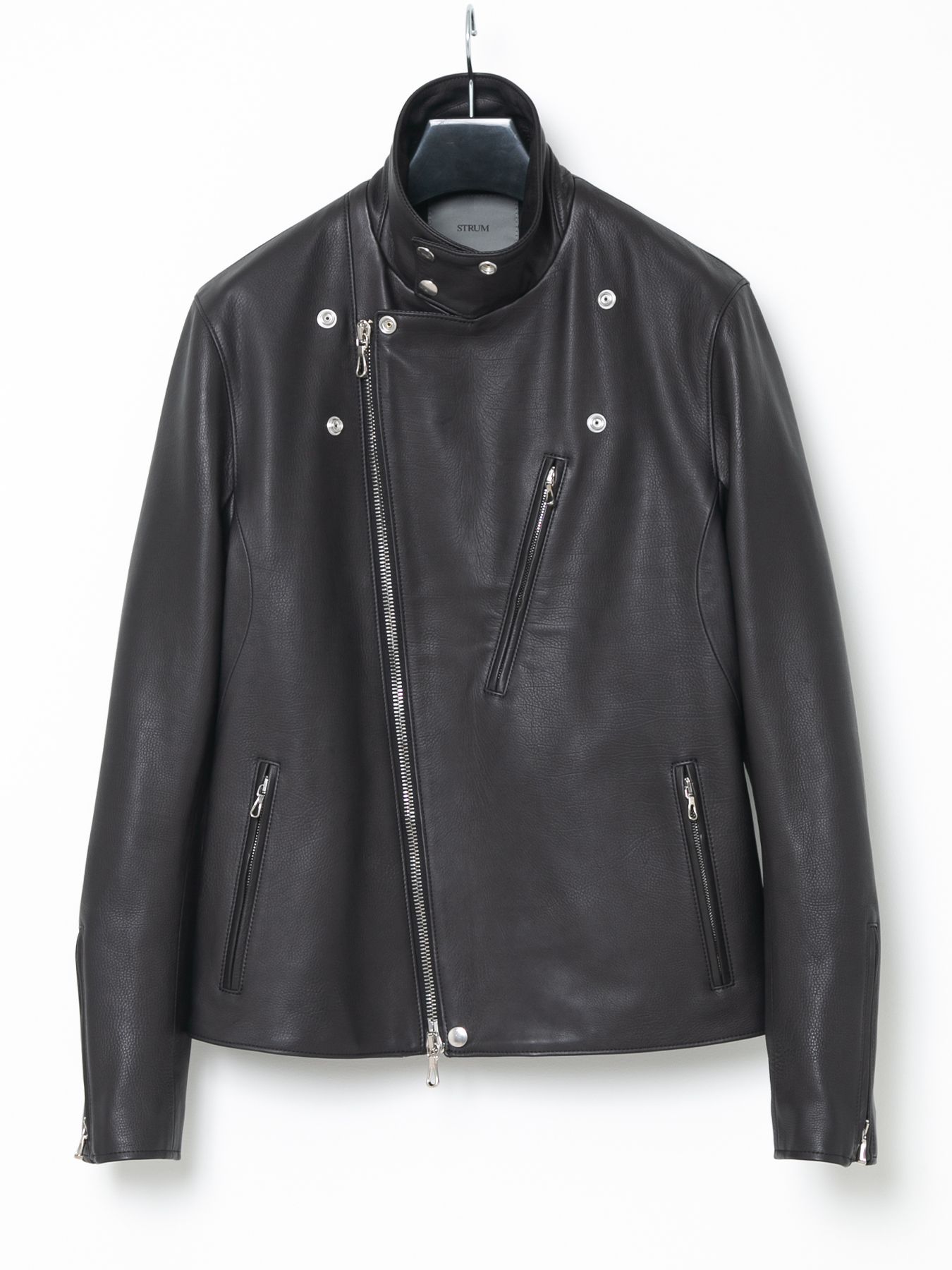 【予約品 10月12日(日) 締切】Oil Calfskin Double Riders / オイルカーフ ダブルライダース / BIRD MAN