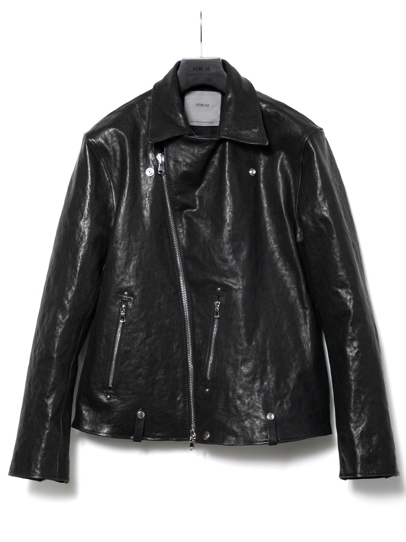 【予約品 10月12日(日) 締切】《Grande Fit》Pit Vegetable Full Tanned Shrunken Horsehide Double Riders / フルタンニン ピット鞣し シュリンク ホース ハイド ダブルライダース / HI-FLYER