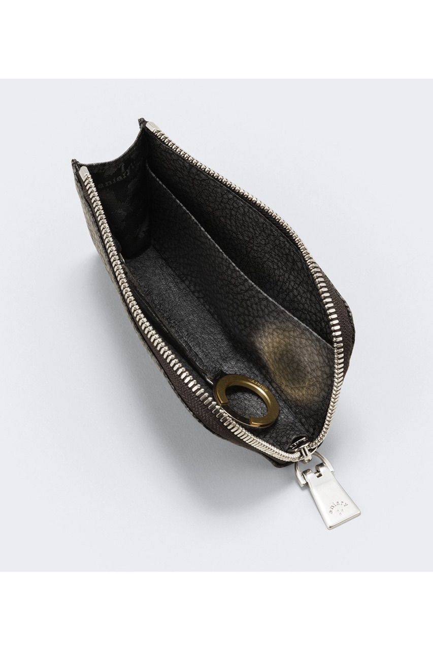 キーケース Grind Leather / Black 【aniary】