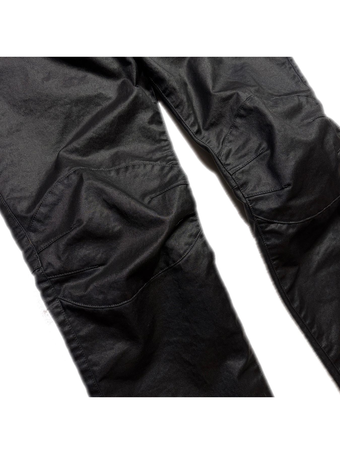 【予約品 3月9日(月) 18:00 締切】O.WASH COATING PT / ワンウォッシュ コーティング チノクロス モトクロス パンツ / ブラック
