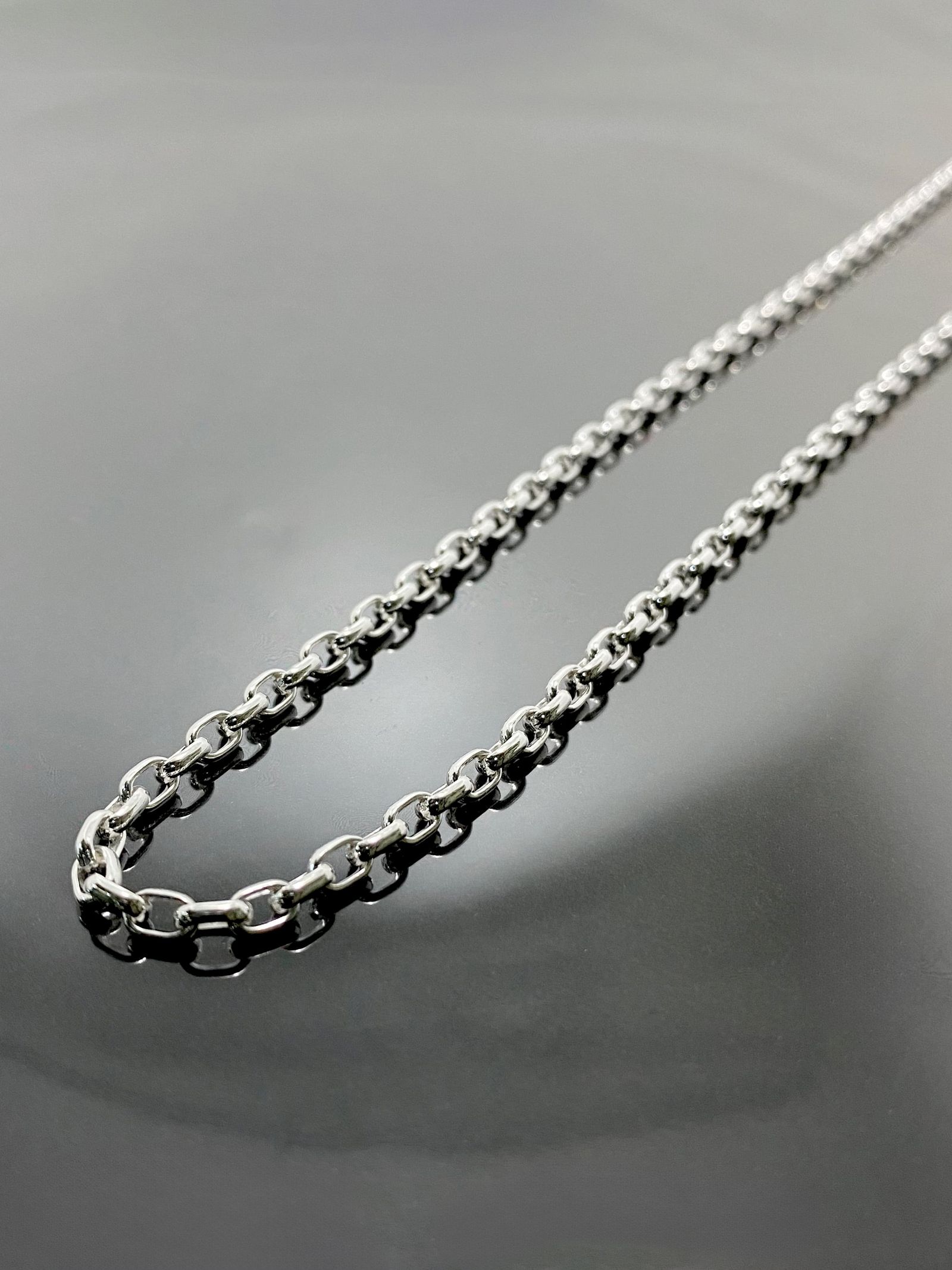 《受注生産》CHAIN NECKLACE #3 with GODSIZE® I.D. TAG 75 / ゴッドサイズ® #3 I.D.タグネックレスチェーン75 / 注文から2～3週間後入荷予定