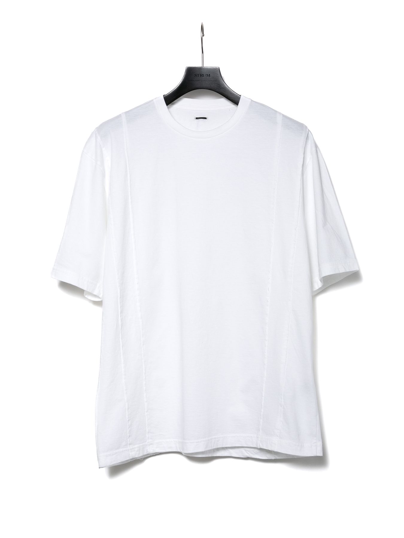 【予約品 10月12日(日) 締切】Natural Soft Cotton Oversize Crew Neck T-shirt / 30/-ナチュラルソフト天竺 クルーネック ワイドTシャツ / ホワイト