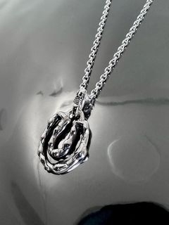 《受注生産》 OPEN HORSESHOE #1 with GODSIZE® I.D. TAG NECKLACE / オープンホースシュー#1ゴッドサイズ® I.D.タグネックレス 【注文から2-3週間後入荷予定】